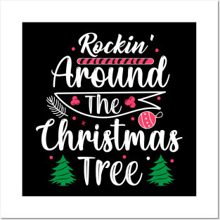 Rockin Around The Christmas Tree Posters and Art